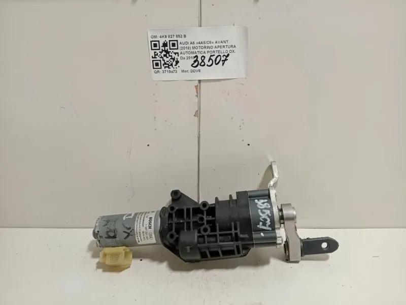 Motorino Apertura Automatica Portello DX 4K9 827 852 B Audi A6 4a5c8 Avant 2018