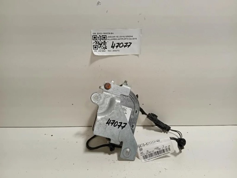 Sirena Allarme Antifurto EH22-19G229-BA Jaguar XE 2015