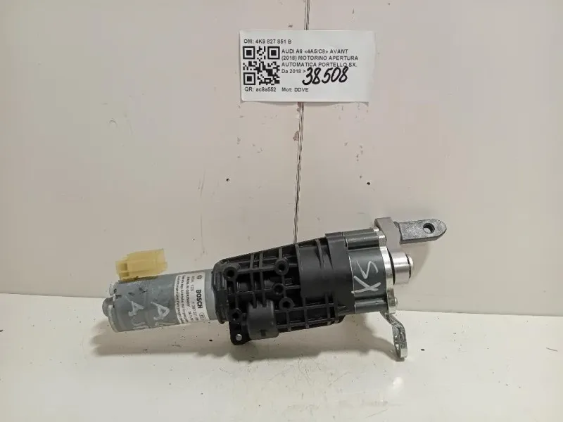 Motorino Apertura Automatica Portello SX 4K9827851B Audi A6 4a5c8 Avant 2018