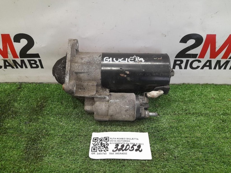 Motorino Avviamento Alfa Romeo Giulietta 2010