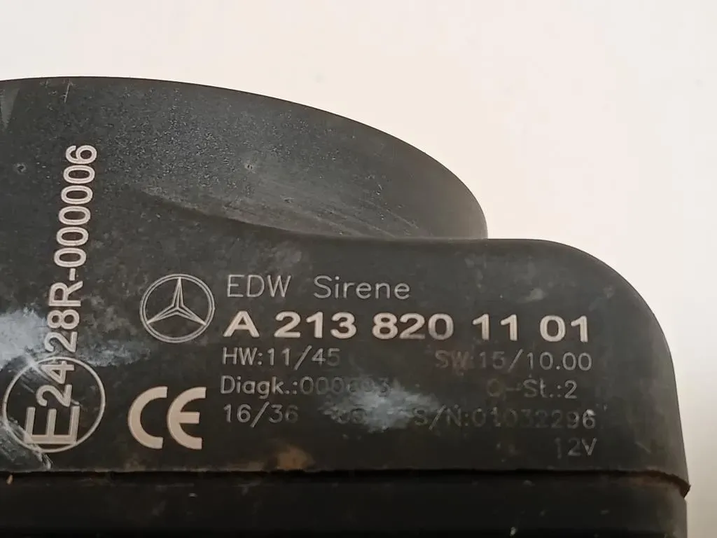 Sirena Allarme Antifurto A 213 820 11 01 Mercedes Classe GLE W166 2015