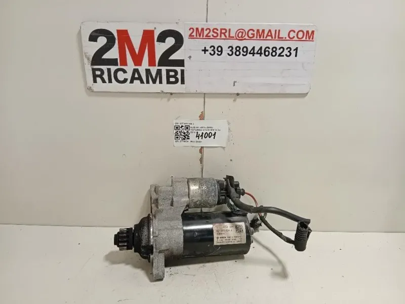 Motorino Avviamento 02T 911 024 J Audi A1 8X1 2010