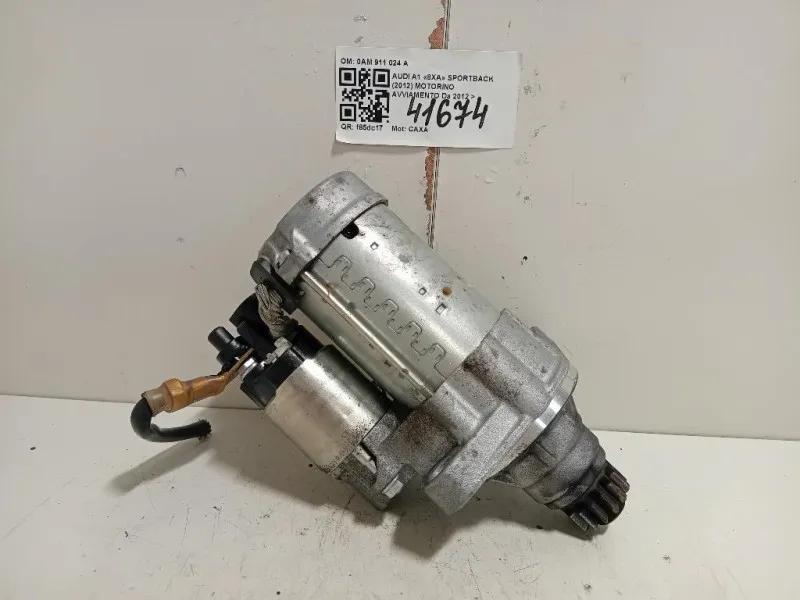 Motorino Avviamento 0AM 911 024 A Audi A1 8XA Sportback 2012