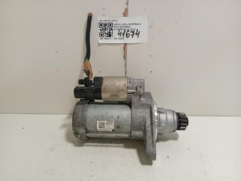 Motorino Avviamento 0AM 911 024 A Audi A1 8XA Sportback 2012
