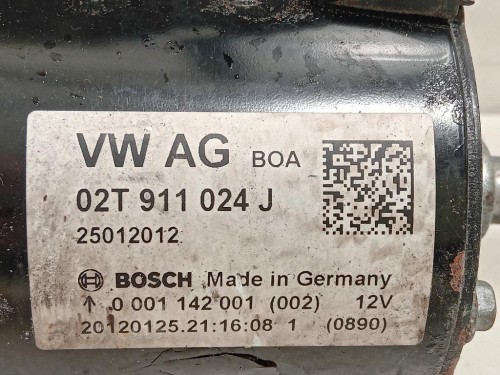 Motorino Avviamento 02T 911 024 J Audi A1 8XA Sportback 2012