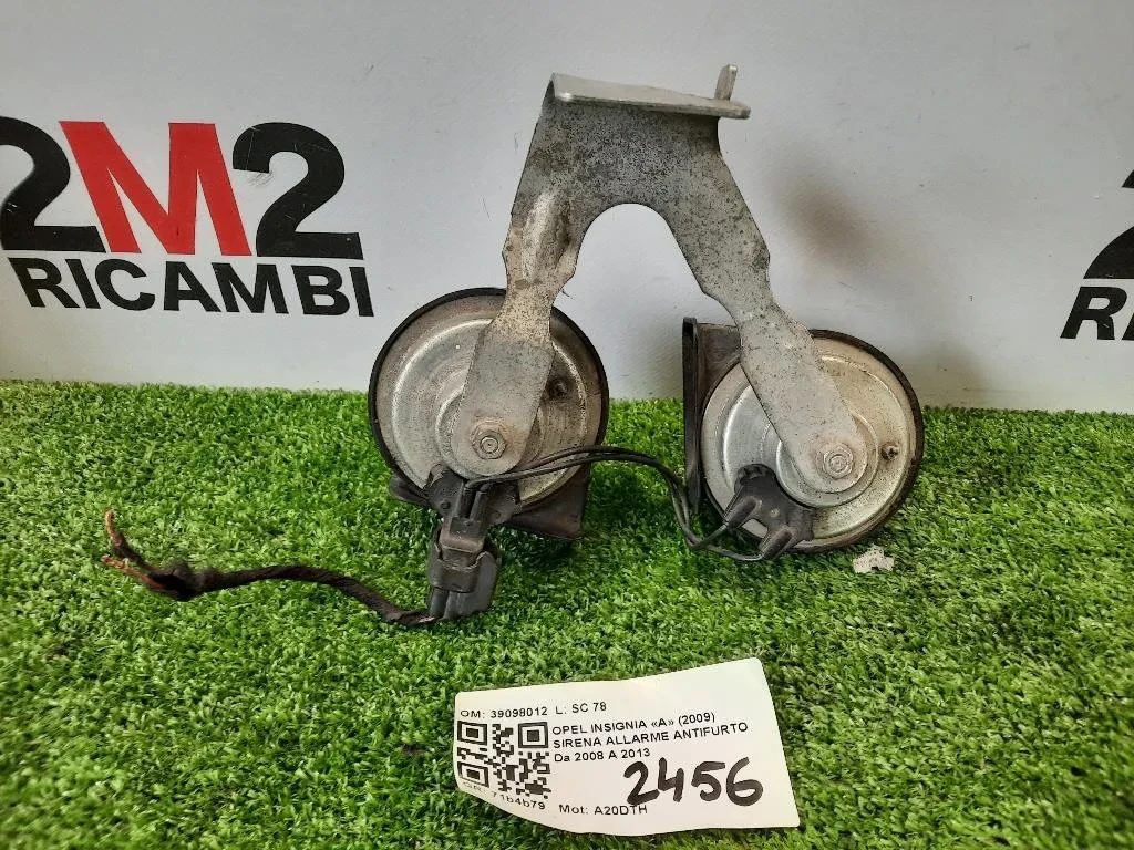 Sirena Allarme Antifurto 39098012 Opel Insignia A 2009