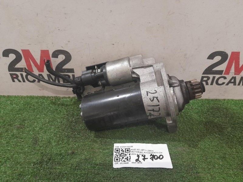 Motorino Avviamento 02Z911023R Audi A3 8P1 2004