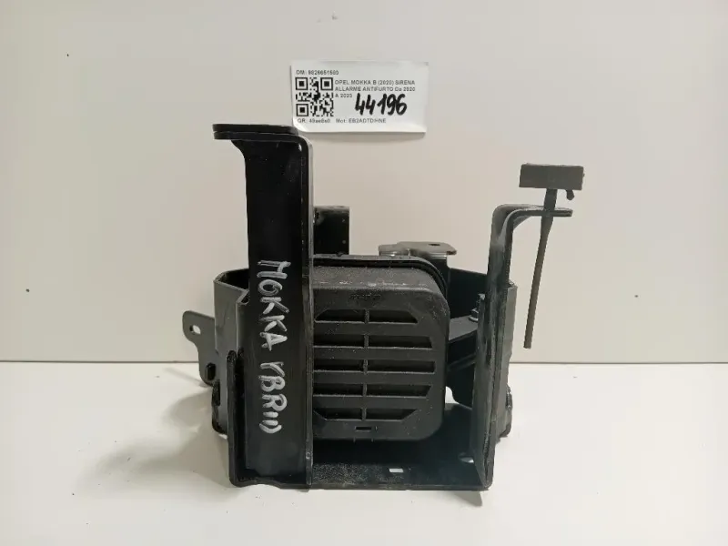 Sirena Allarme Antifurto 9826651580 Opel Mokka B 2020