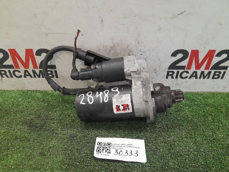 Motorino Avviamento Audi A3 8P1 2008