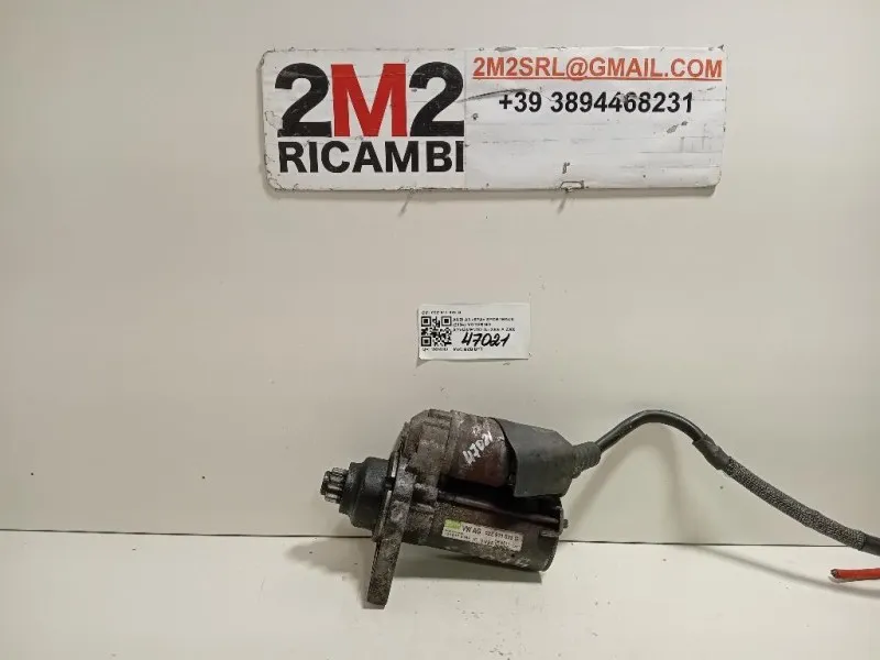 Motorino Avviamento 02Z 911 023 G Audi A3 8PA Sportback 2004