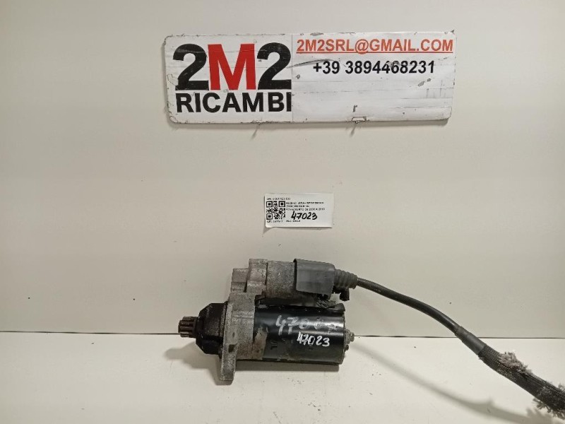 Motorino Avviamento 0 001 123 038 Audi A3 8PA Sportback 2008