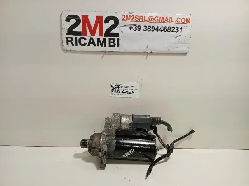 Motorino Avviamento 0 001 123 038 Audi A3 8PA Sportback 2008