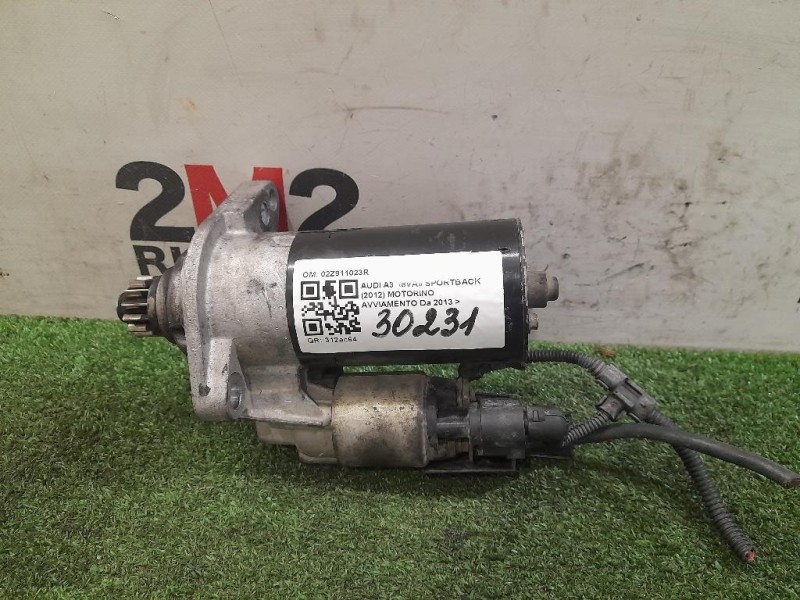 Motorino Avviamento 02Z911023R Audi A3 8VA Sportback 2012