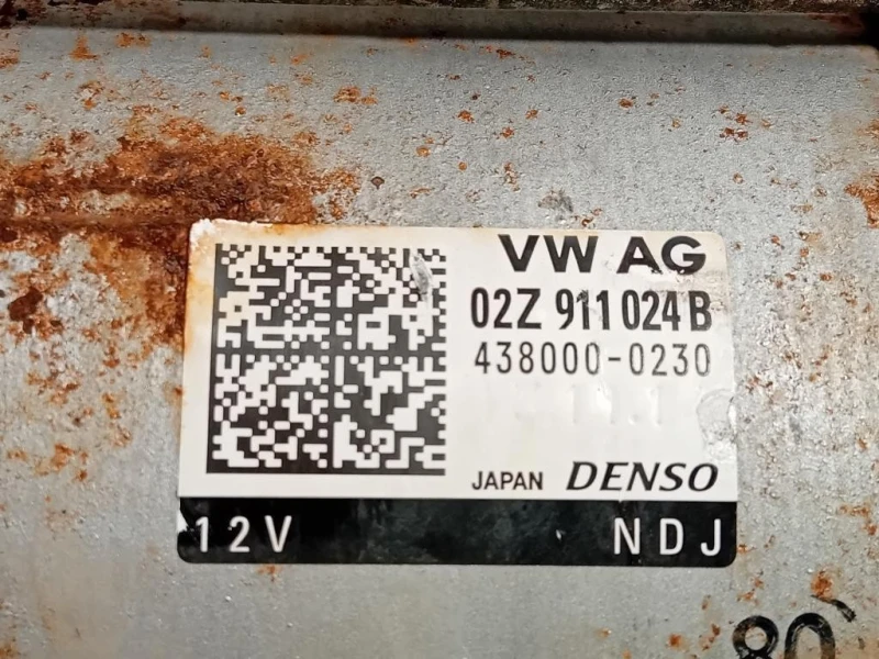 Motorino Avviamento 02Z 911 024 B Audi A3 8VA Sportback 2012