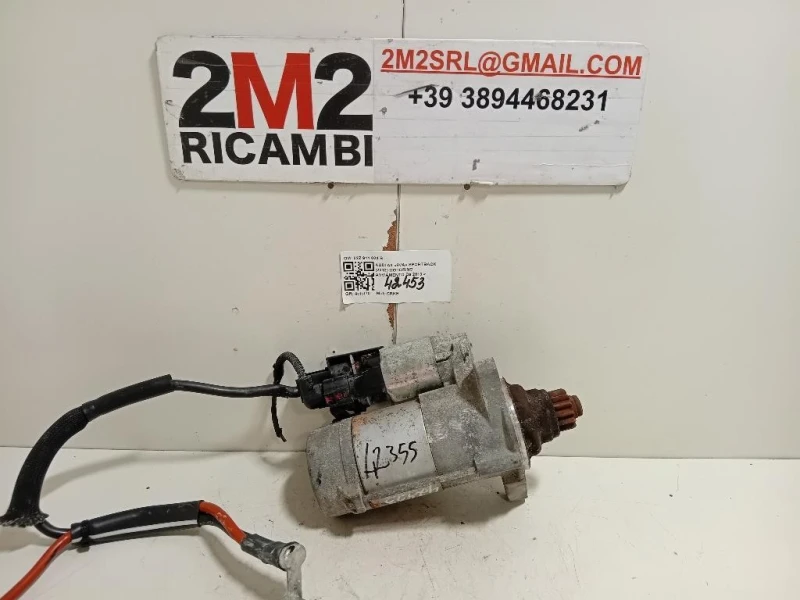 Motorino Avviamento 02Z 911 024 B Audi A3 8VA Sportback 2012