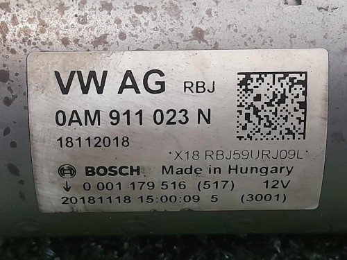 Motorino Avviamento 0AM911023N Audi A3 8VF Sportback 2016