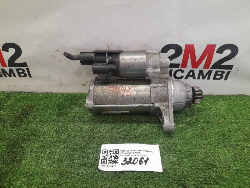 Motorino Avviamento 0AM911023N Audi A3 8VF Sportback 2016