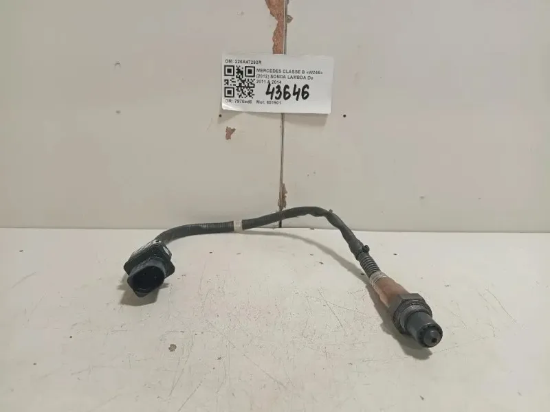 Sonda Lambda 226A47292R Mercedes Classe B W246 2012