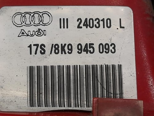 Fanale INT POST SX 8K9945093 Audi A4 8K2 2008