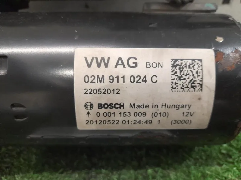 Motorino Avviamento 02M911024C Audi Q3 8UB 2012