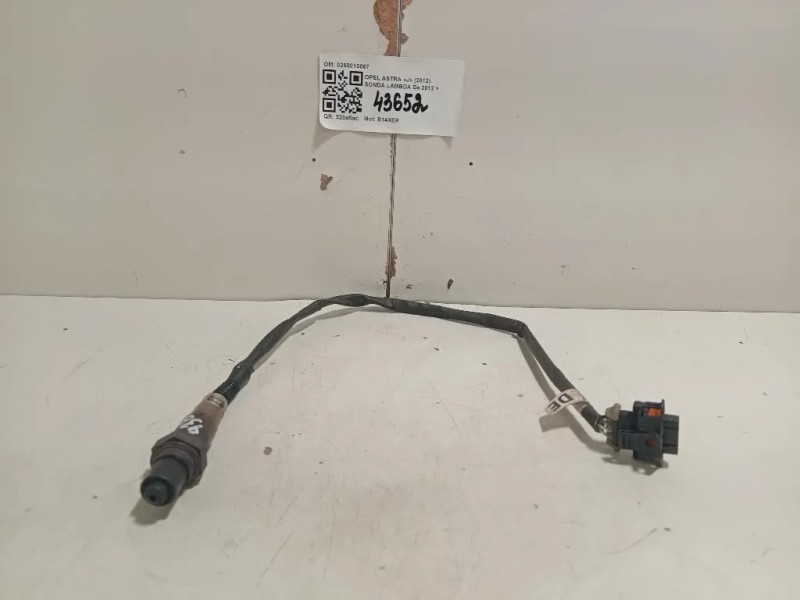 Sonda Lambda 0258010067 Opel Astra J 2012