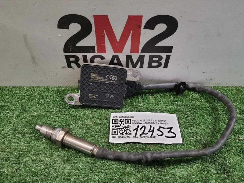 Sonda Lambda 9675358480 Peugeot 3008 II 2016