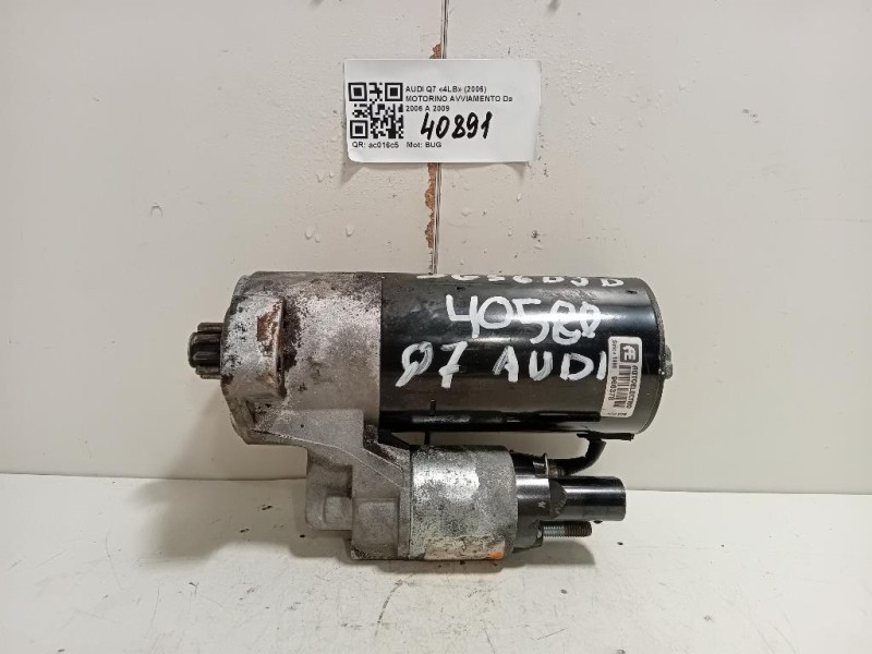 Motorino Avviamento 059911024JX Audi Q7 4LB 2006