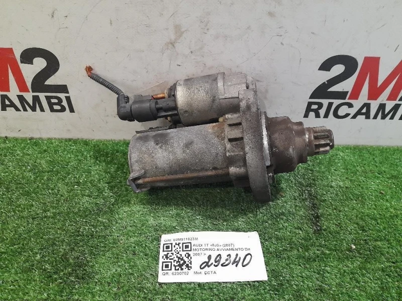 Motorino Avviamento 02M911023M Audi TT 8J3 2007