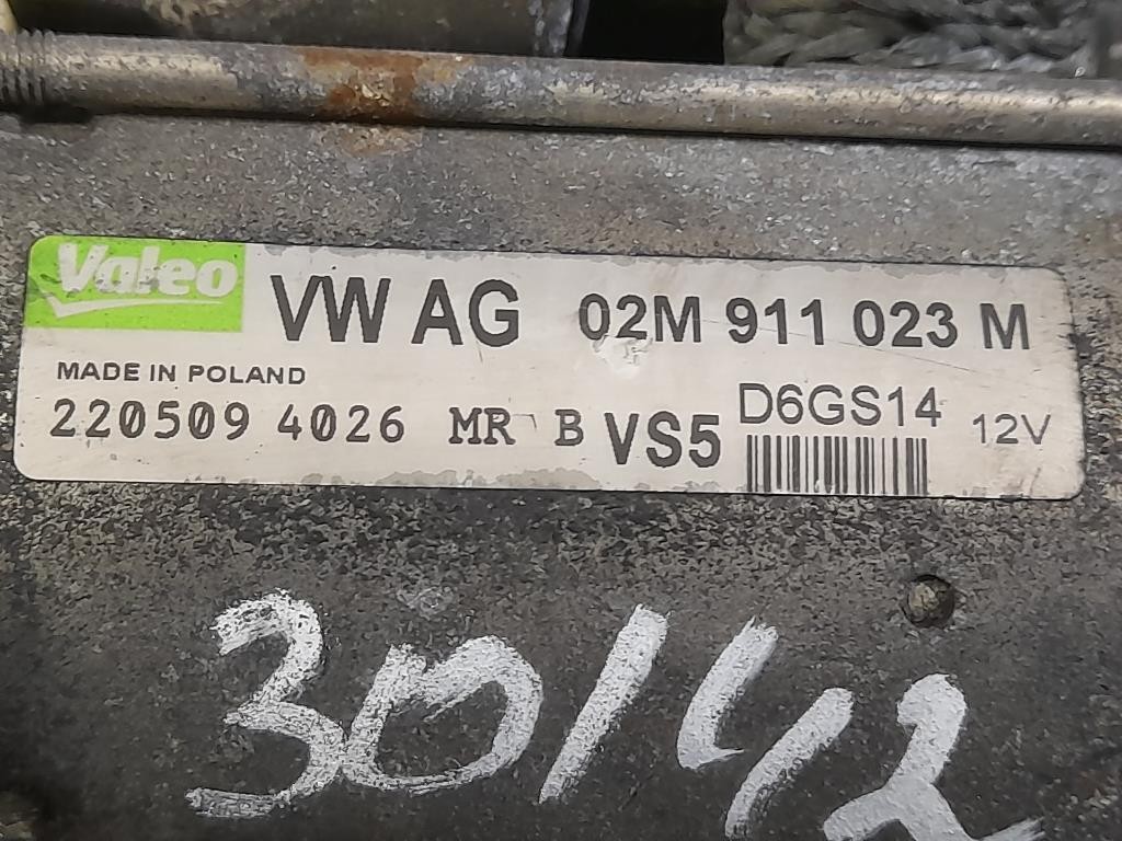 Motorino Avviamento 02M911023M Audi TT 8J3 2007