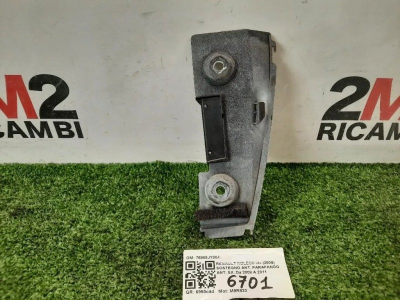 Sostegno ANT Parafango ANT SX 76869JY00A Renault Koleos I 2008