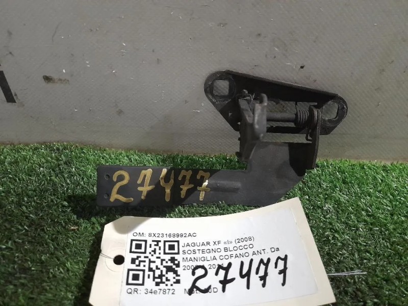 Sostegno Blocco Maniglia Cofano ANT 8X23168992AC Jaguar XF I 2008