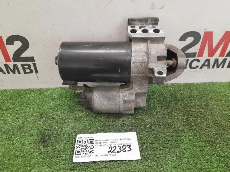 Motorino Avviamento 7801203 Bmw Serie 1 E87 Berlina 2005