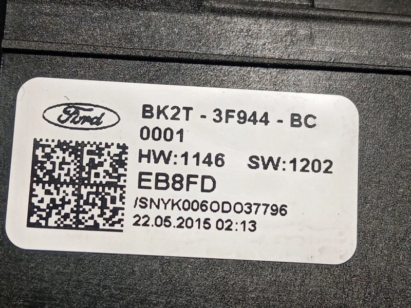 Devioguida Completo BK2T-3F944-BC Ford Transit Custom I 2013