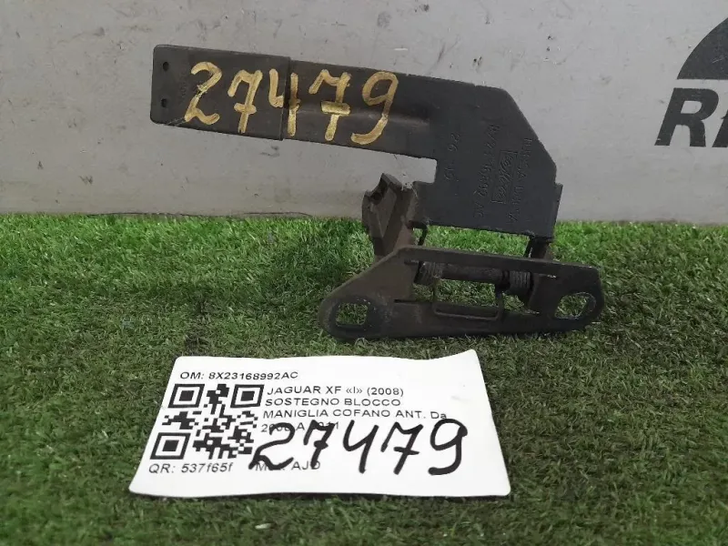 Sostegno Blocco Maniglia Cofano ANT 8X23168992AC Jaguar XF I 2008