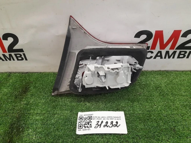 Fanale INT POST SX 8E9945093 Audi A4 8K2 2008