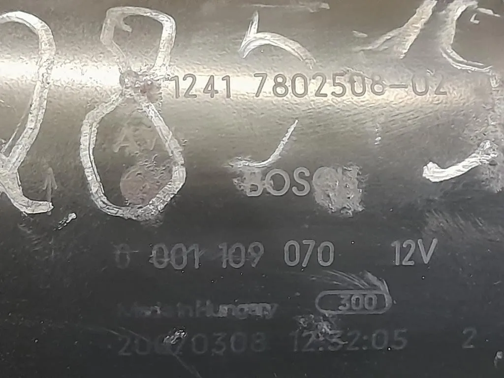 Motorino Avviamento 7802508-02 Bmw Serie 1 E87 Berlina 2005