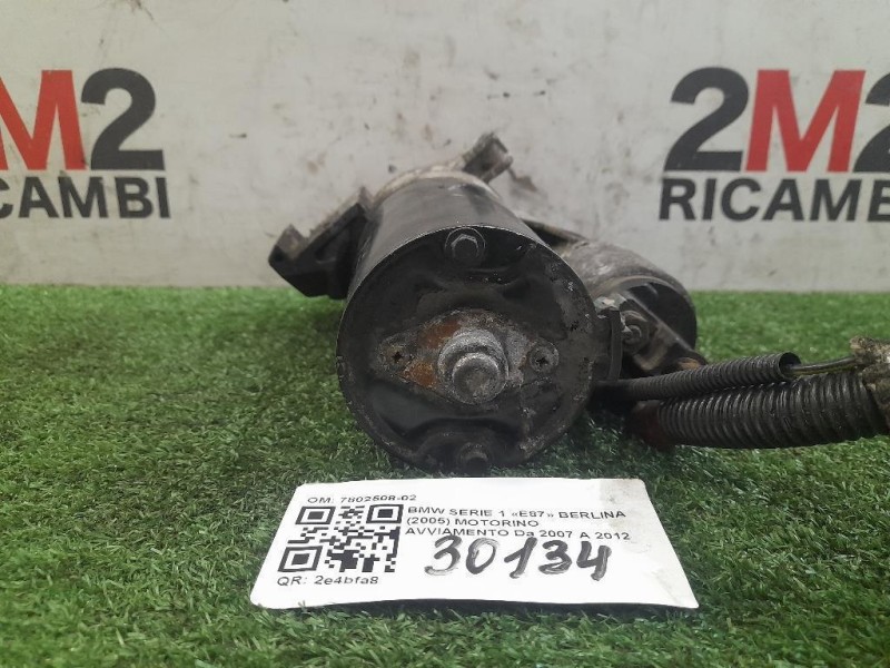 Motorino Avviamento 7802508-02 Bmw Serie 1 E87 Berlina 2005