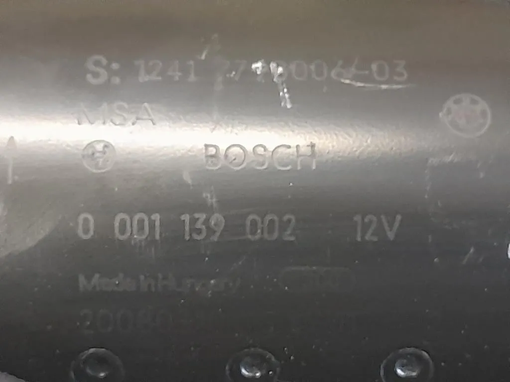 Motorino Avviamento 7802508-02 Bmw Serie 1 E87 Berlina 2005