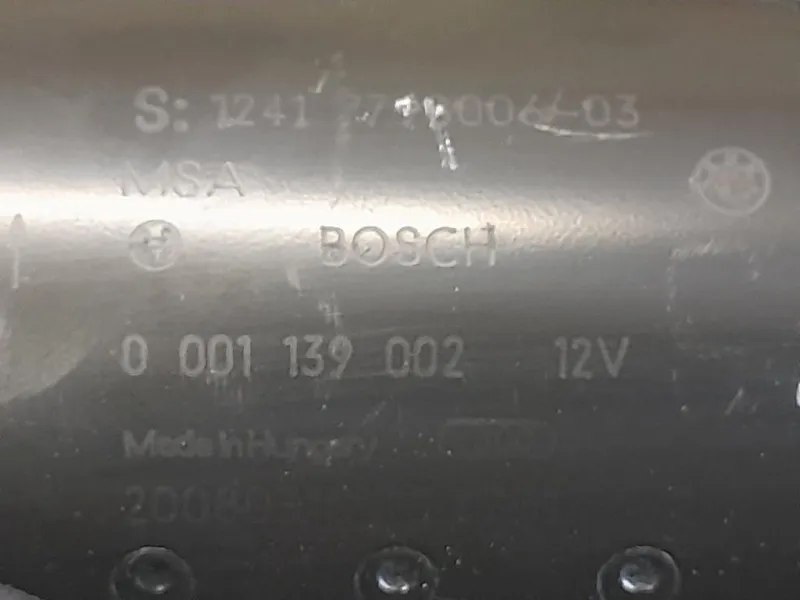 Motorino Avviamento 7802508-02 Bmw Serie 1 E87 Berlina 2005