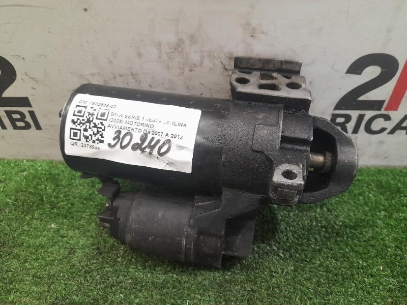Motorino Avviamento 7802508-02 Bmw Serie 1 E87 Berlina 2005