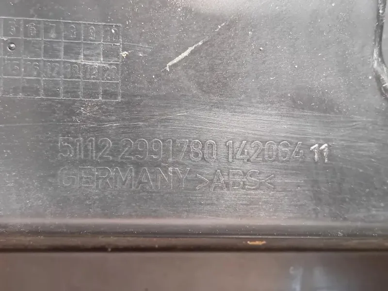 Sostegno Interno Paraurti POST DX 5112 2991780 Bmw X1 E84 2010