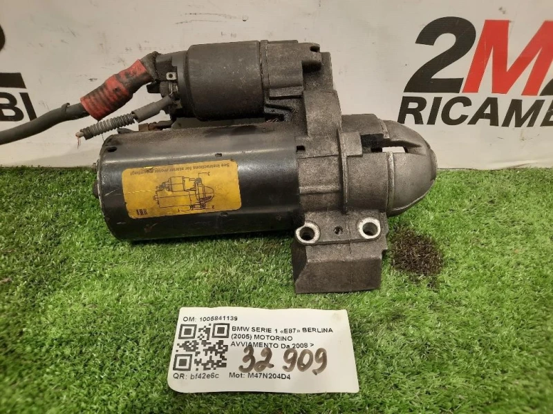 Motorino Avviamento 1005841139 Bmw Serie 1 E87 Berlina 2005