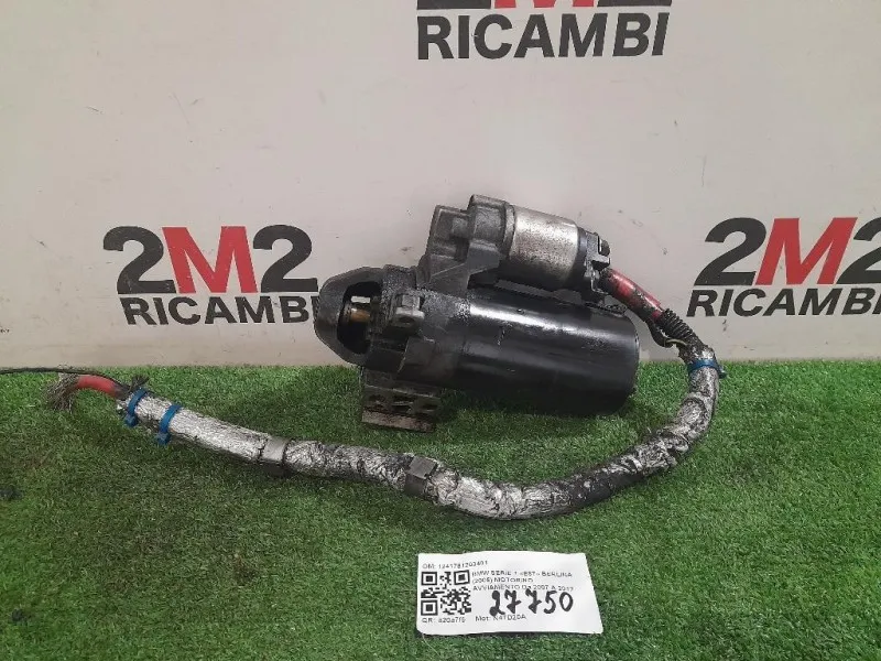 Motorino Avviamento 1241781203401 Bmw Serie 1 E87 Berlina 2005