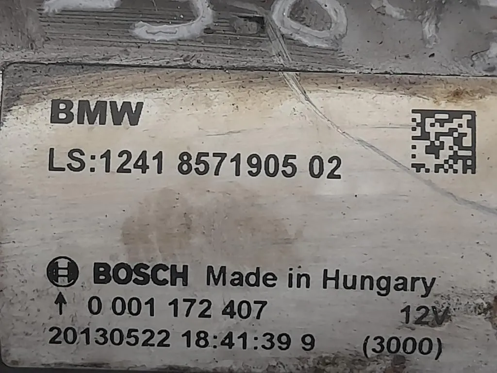 Motorino Avviamento Bmw Serie 1 F20 Berlina 2012