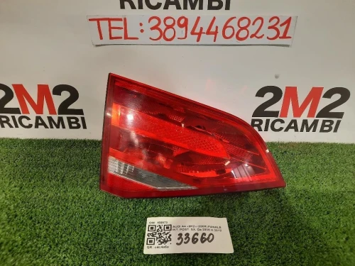 Fanale INT POST SX 166973 Audi A4 8K2 2008