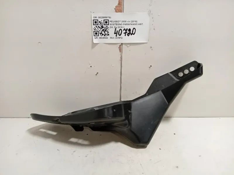 Sostegno Parafango ANT DX 9825559780 Peugeot 2008 I 2016