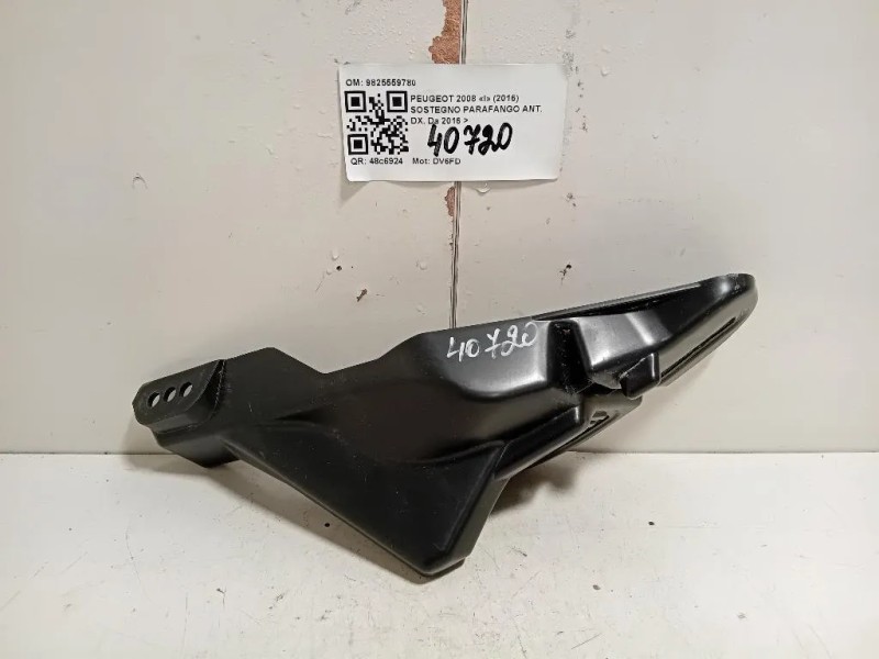 Sostegno Parafango ANT DX 9825559780 Peugeot 2008 I 2016