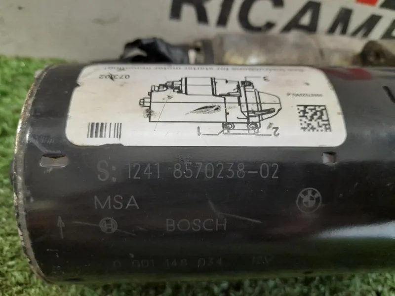 Motorino Avviamento 12418570238 Bmw Serie 5 E60 Berlina 2004