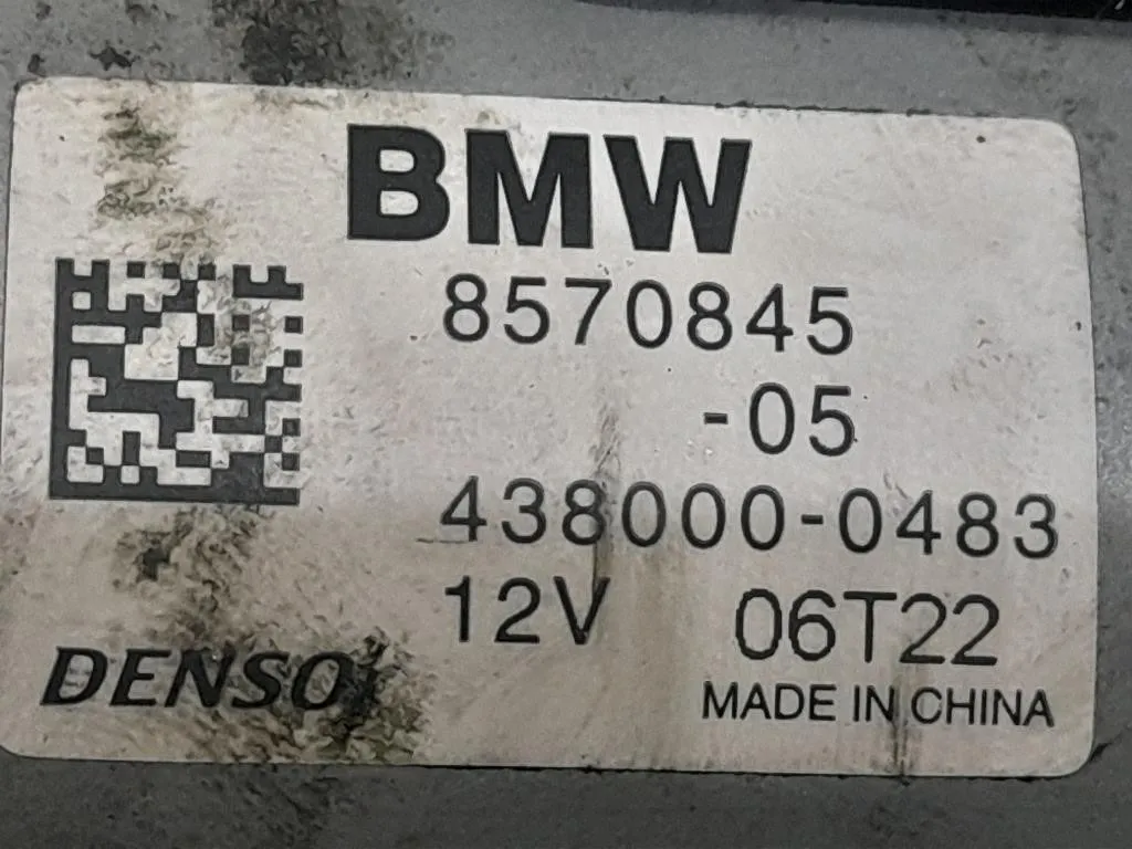 Motorino Avviamento 857084505 Bmw X1 F48 2015