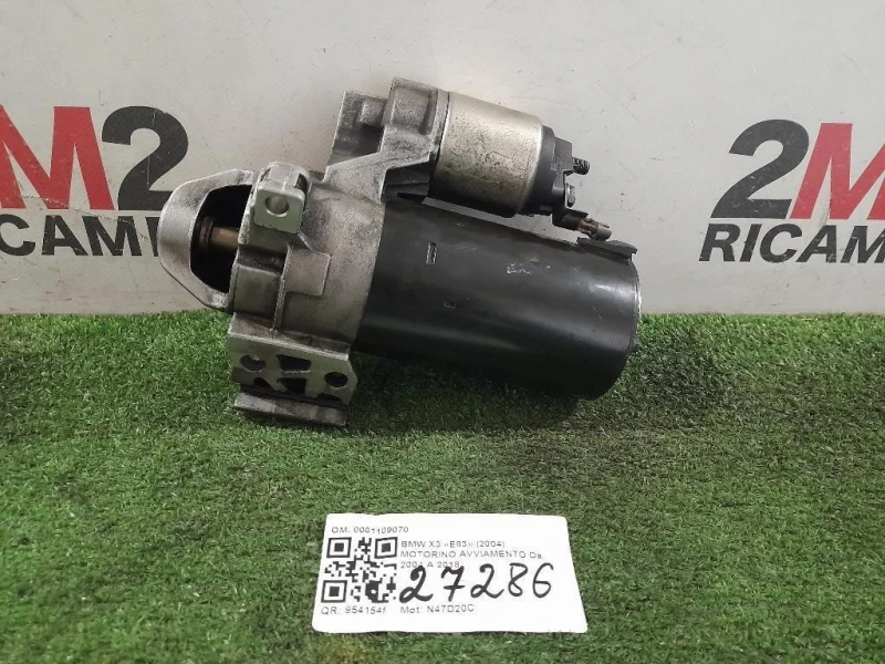Motorino Avviamento 0001109070 Bmw X3 E83 2004